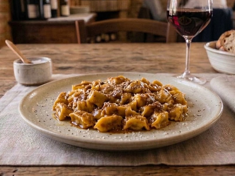 Agnolotti al plin